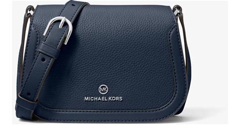 michael kors lucie small pebbled leather crossbody bag|Lucie Small Pebbled Leather Crossbody Bag .